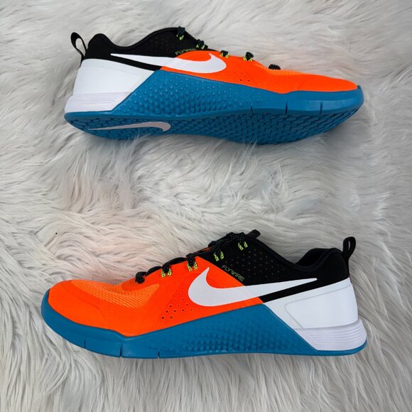 Nike Metcon 1 OG Total Orange Blue Lagoon Mens FQ1854-800 VNDS Sz 8.5 main image 5